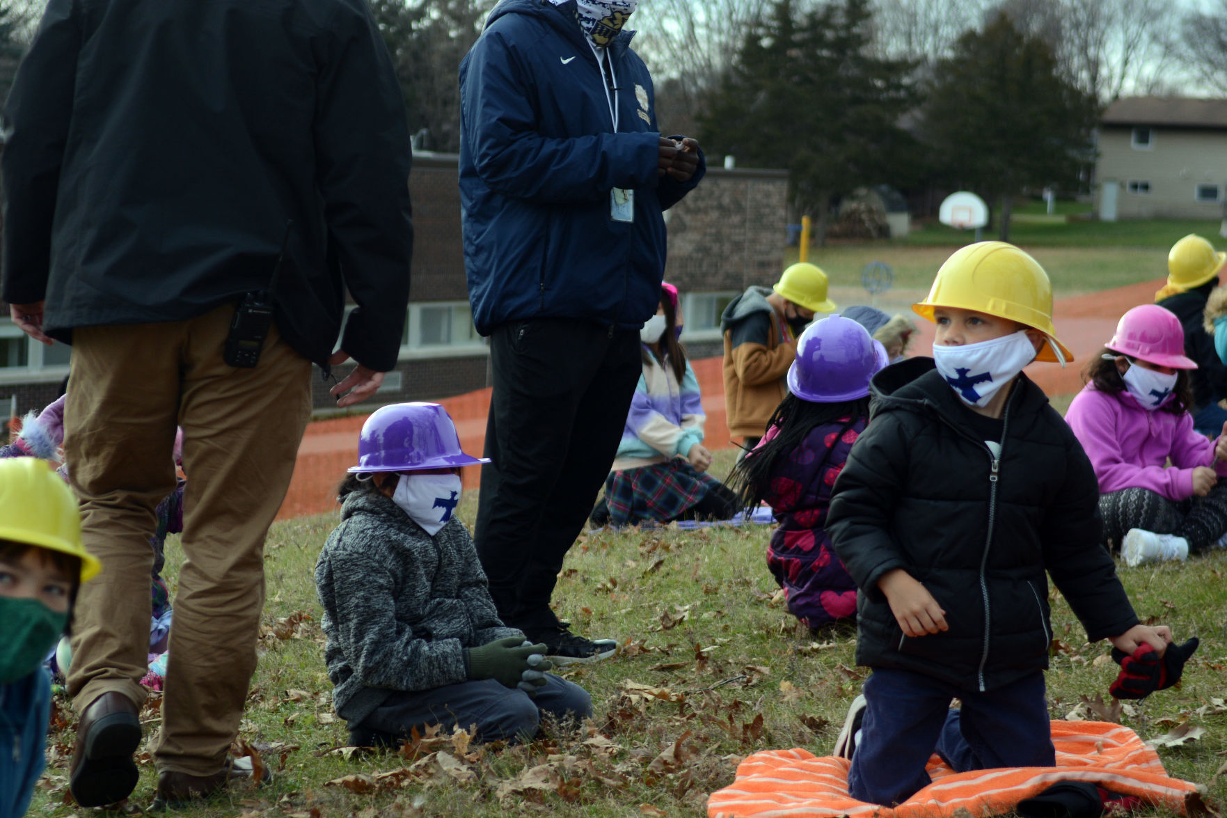 Baraboo school breaks ground on outdoor learning space